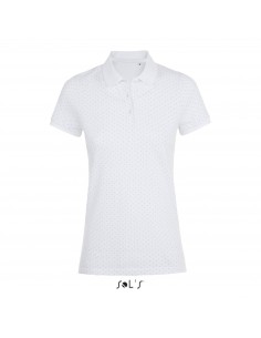 POLO DONNA A POIS A MANICA CORTA 2