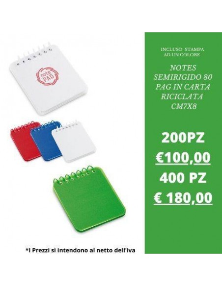 BLOCK NOTES SEMIRIGIDO