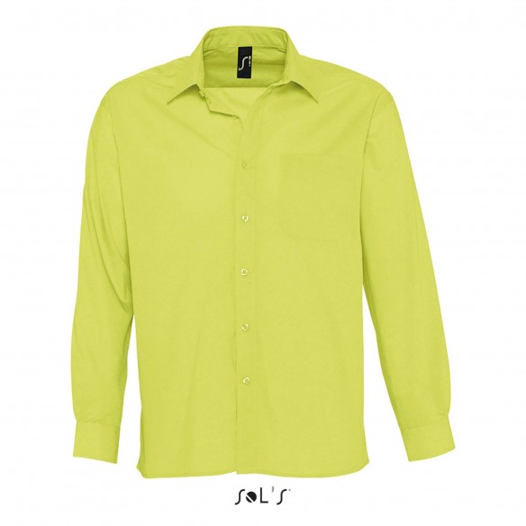 CAMICIA UOMO MANICA LUNGA POPELINE