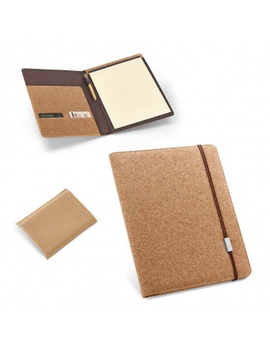 CARTELLA A4 IN SUGHERO CON BLOCCO