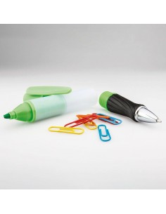 PENNA EVIDENZIATORE 2 IN 1 con GRAFFETTE COLORATE 2