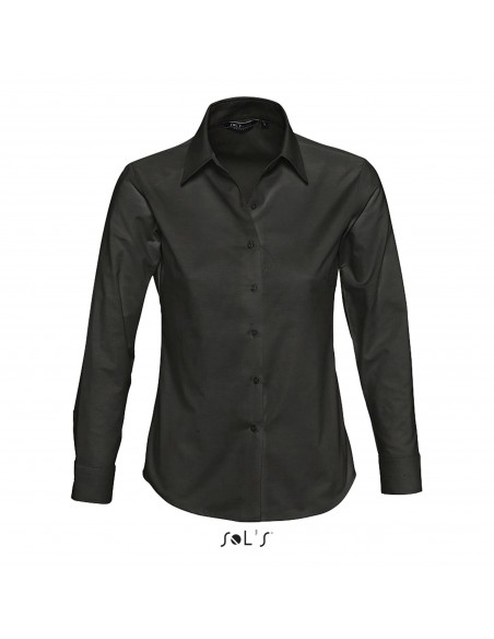 CAMICIA DONNA OXFORD MANICA LUNGA