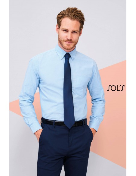 CAMICIA UOMO MANICA LUNGA OXFORD