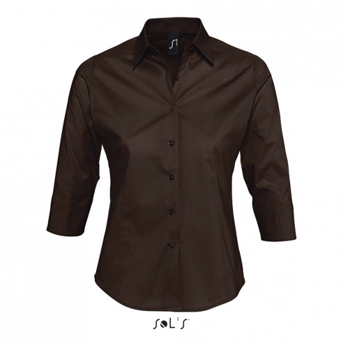 CAMICIA DONNA STRETCH MANICA 3/4