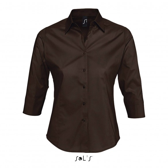 CAMICIA DONNA STRETCH MANICA 3/4