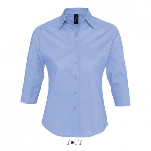 CAMICIA DONNA STRETCH MANICA 3/4