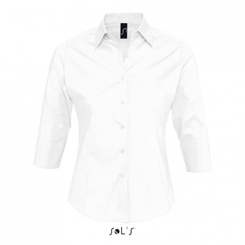 CAMICIA DONNA STRETCH MANICA 3/4