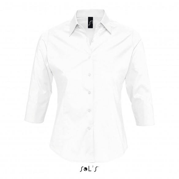 CAMICIA DONNA STRETCH MANICA 3/4