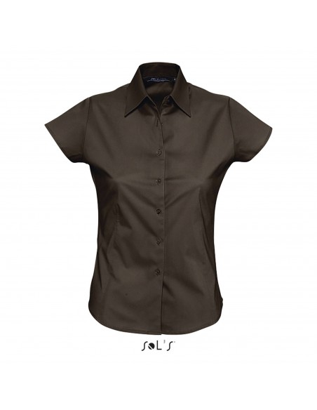 CAMICIA DONNA STRECH MANICA CORTA
