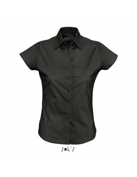 CAMICIA DONNA STRECH MANICA CORTA