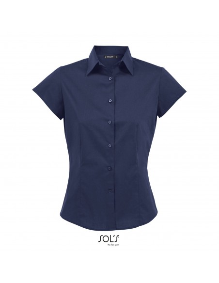 CAMICIA DONNA STRECH MANICA CORTA