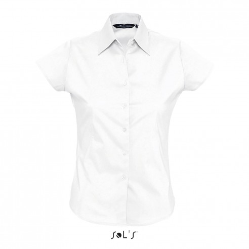 CAMICIA DONNA STRECH MANICA CORTA