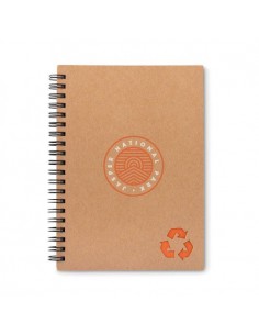 NOTES 70 FOGLI IN CARTA IN PIETRA & CATONE RICICLATO