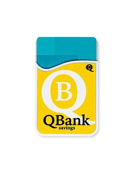 PORTACARD APPLICABILE AL TELEFONINO CON PANNO PER PULIZIA