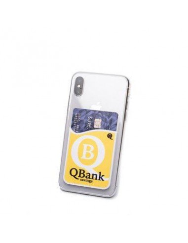 PORTACARD APPLICABILE AL TELEFONINO CON PANNO PER PULIZIA