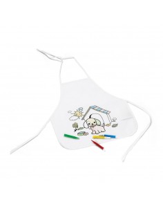 Grembiule tnt baby da colorare 2
