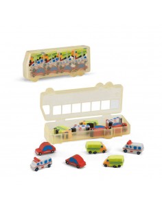 SET DI 12 GOMME A FORMA DI AUTOMOBILI