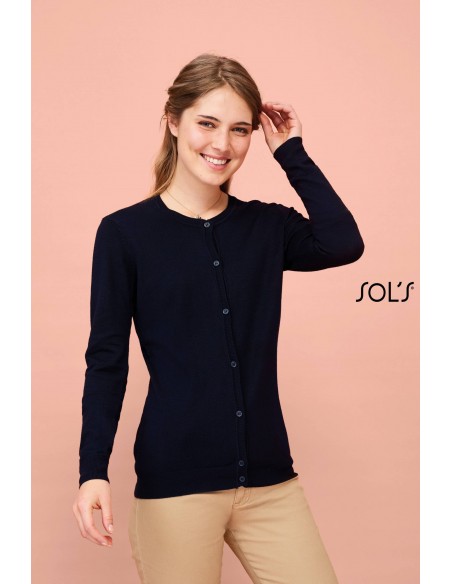 CARDIGAN DONNA GIROCOLLO