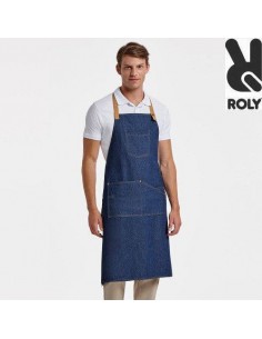 GREMBIULE DA LAVORO LUNGO IN JEANS