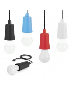 LAMPADA PORTATILE IN ABS E PP CON LED E CORDA 2