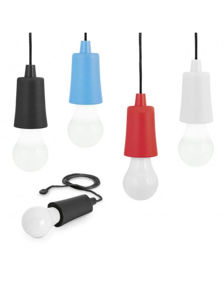 LAMPADA PORTATILE IN ABS E PP CON LED E CORDA