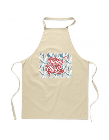 GREMBIULE DA CUCINA IN COTONE 180 gr