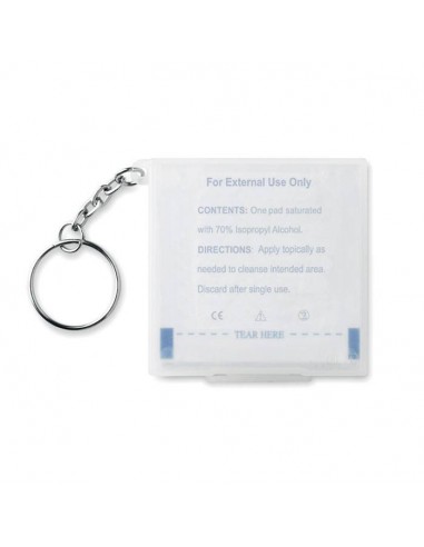 BOX CON 10 SALVIETTE UMIDIFICATE ALCOL AL 70%