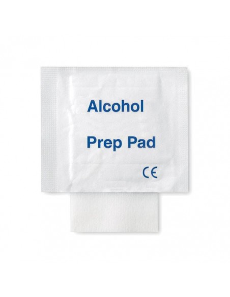 BOX CON 10 SALVIETTE UMIDIFICATE ALCOL AL 70%