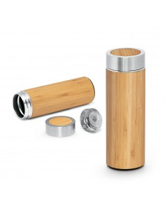 THERMOS IN BAMBU IN SCATOLA REGALO