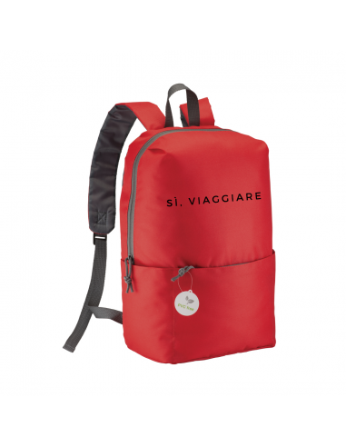 ZAINO PVC FREE CON 4 TASCHE E SPALLACCI IMBOTTITI
