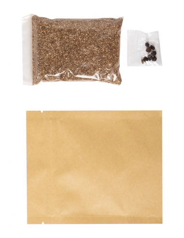 SACCHETTO DI CARTA CON COMPOSTO PER FIORI