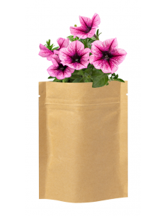 SACCHETTO DI CARTA CON COMPOSTO PER FIORI