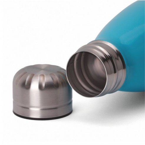 BORRACCIA IN ACCIAIO INOX PARETE SINGOLA 500 ML