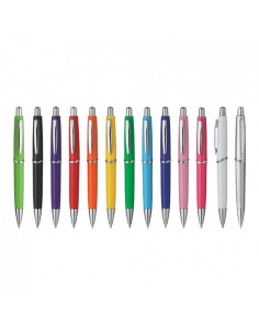 PENNA A SFERA PLASTICA CLIP IN METALLO