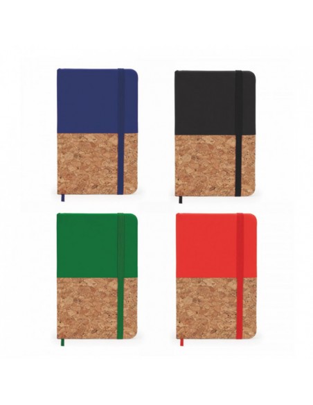 BLOCK NOTES IN SUGHERO E PU TERMOVIRANTE CM9,5X14X1,5