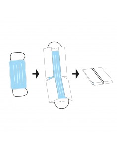 PORTA MASCHERINA ECONOMICA IN POLIPROPILENE 2