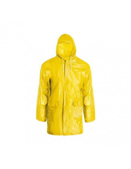 IMPERMEABILE GOFFIATO CON CAPPUCCIO