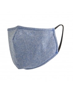 Mascherina 3 strati in cotone riciclato 2