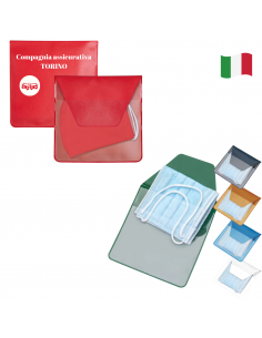 PORTAMASCHERINA IN PVC MADE IN ITALY