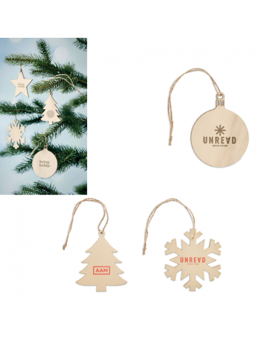 DECORAZIONE NATALIZIA IN MDF