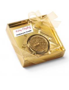 CANDELLA IN VETRO A FORMA DI PINO