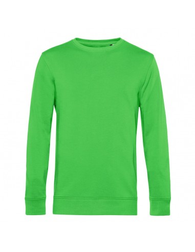 FELPA GIROCOLLO IN COTONE RICICLATO CERTIFICATO