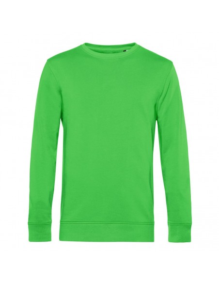 FELPA GIROCOLLO IN COTONE RICICLATO CERTIFICATO