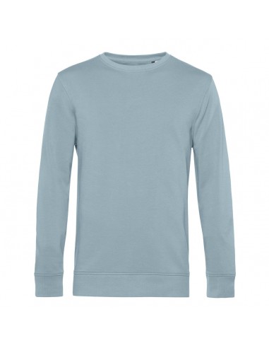 FELPA GIROCOLLO IN COTONE RICICLATO CERTIFICATO