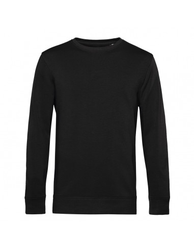 FELPA GIROCOLLO IN COTONE RICICLATO CERTIFICATO