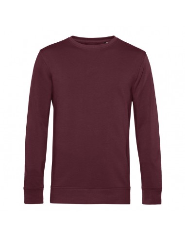 FELPA GIROCOLLO IN COTONE RICICLATO CERTIFICATO