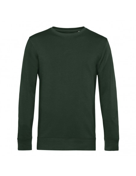 FELPA GIROCOLLO IN COTONE RICICLATO CERTIFICATO