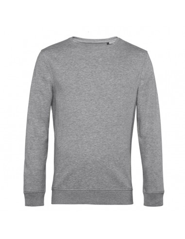 FELPA GIROCOLLO IN COTONE RICICLATO CERTIFICATO