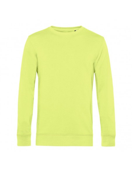 FELPA GIROCOLLO IN COTONE RICICLATO CERTIFICATO