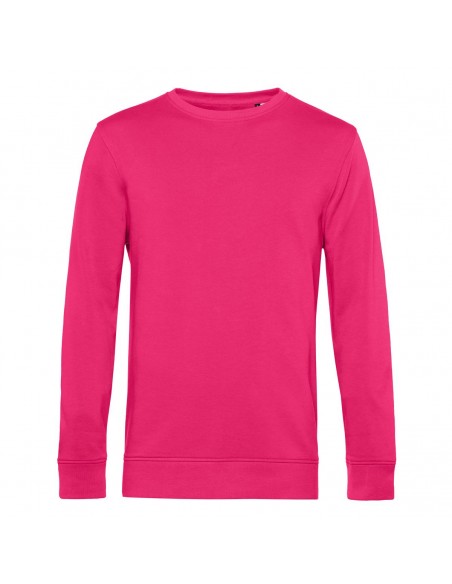 FELPA GIROCOLLO IN COTONE RICICLATO CERTIFICATO